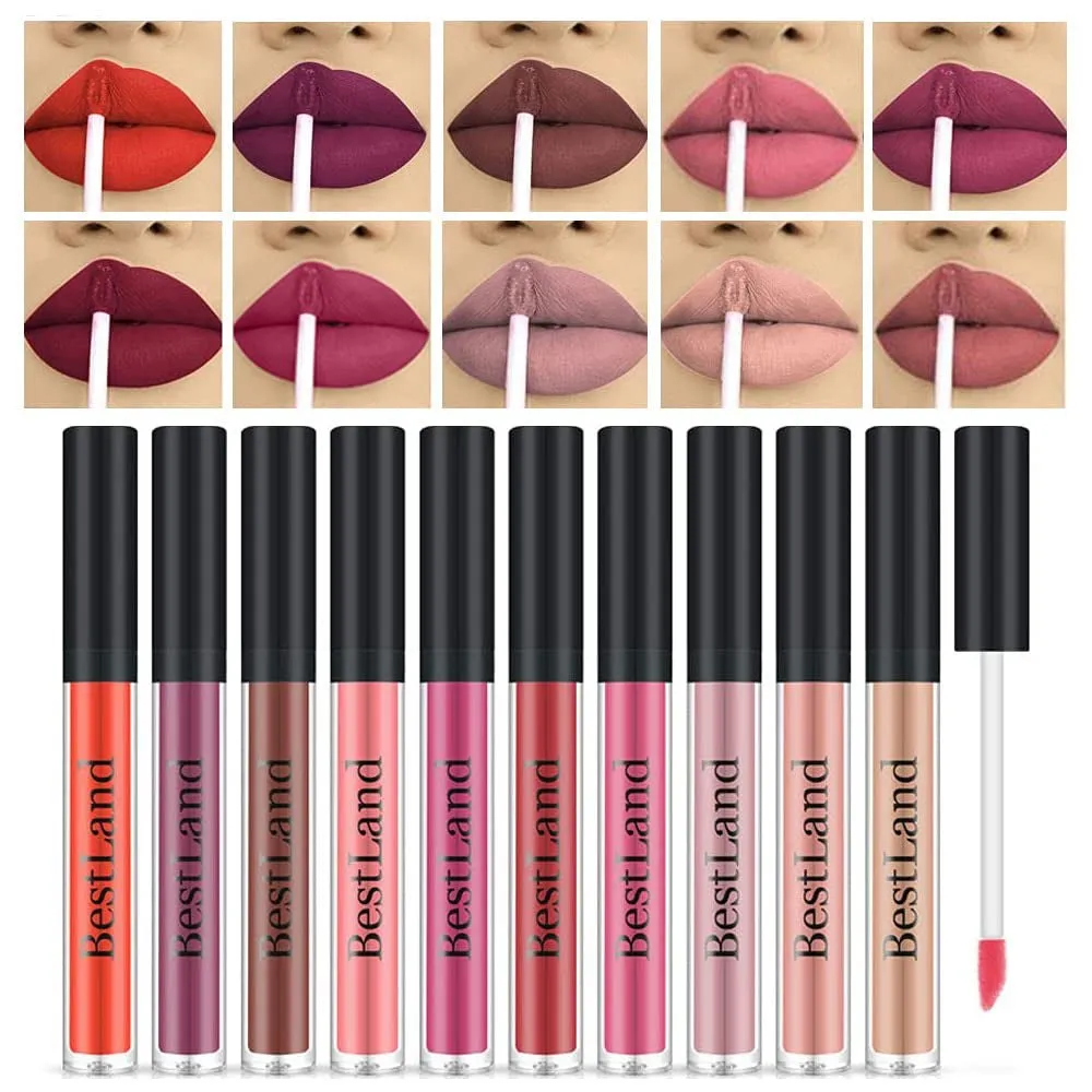 12-Piece Waterproof Matte Lipstick Kit