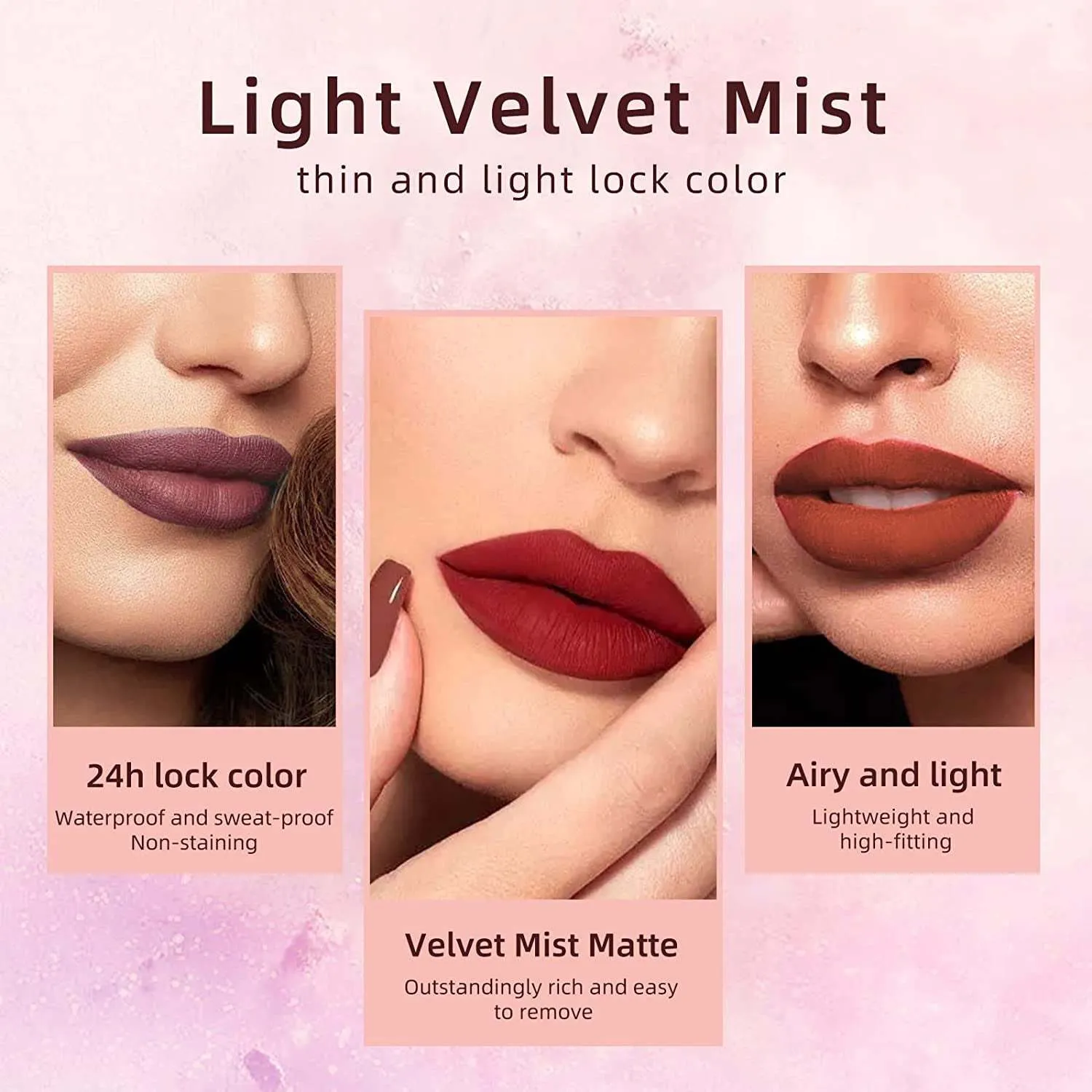 12-Piece Waterproof Matte Lipstick Kit