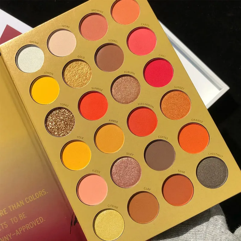 72-Color Book Eyeshadow Palette