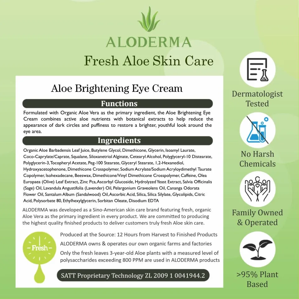 Aloe Brightening Eye Cream