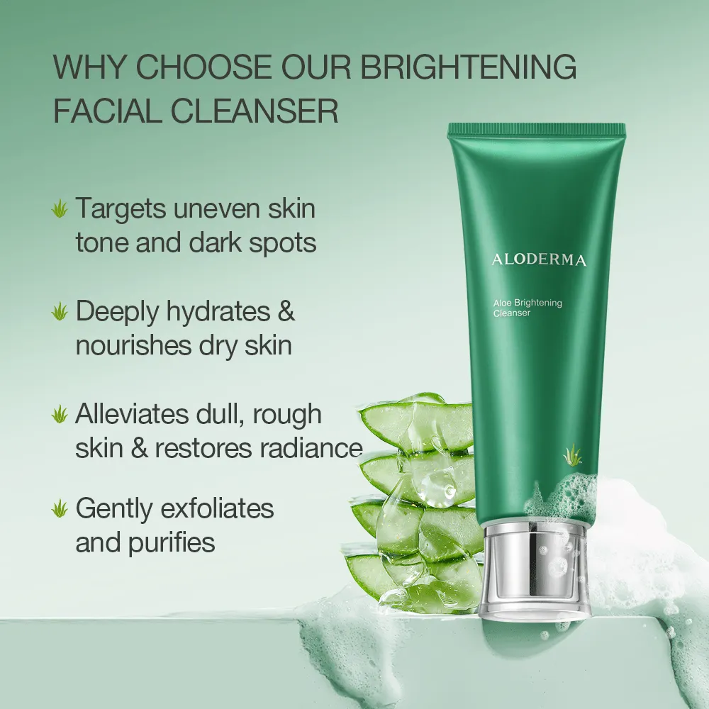 Aloe Brightening Facial Cleanser