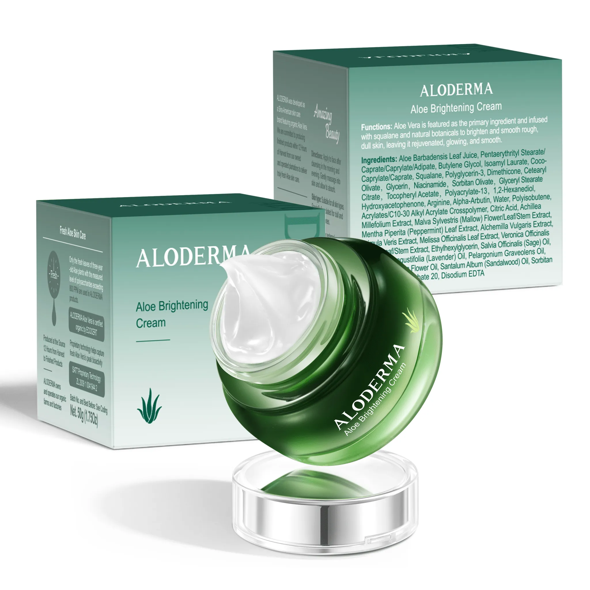 Aloe Brightening Skin Cream