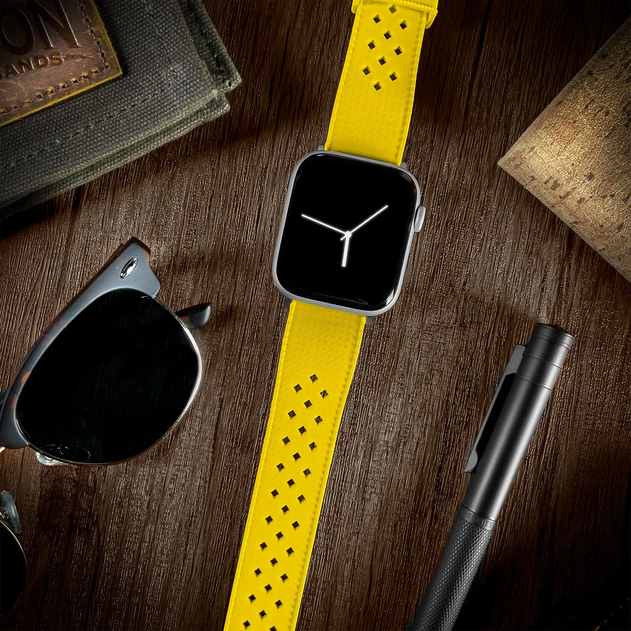 Apple Watch Tropical Style Yellow Watch Band (SALE)