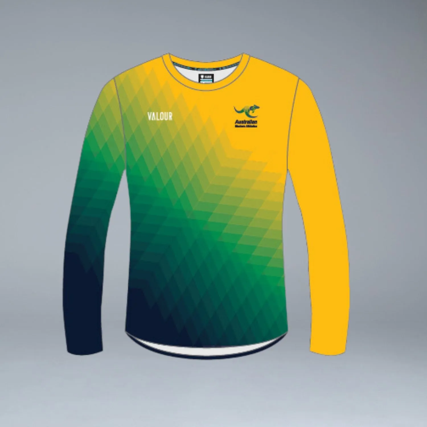 Australian Masters Athletics Long Sleeve Training Tee