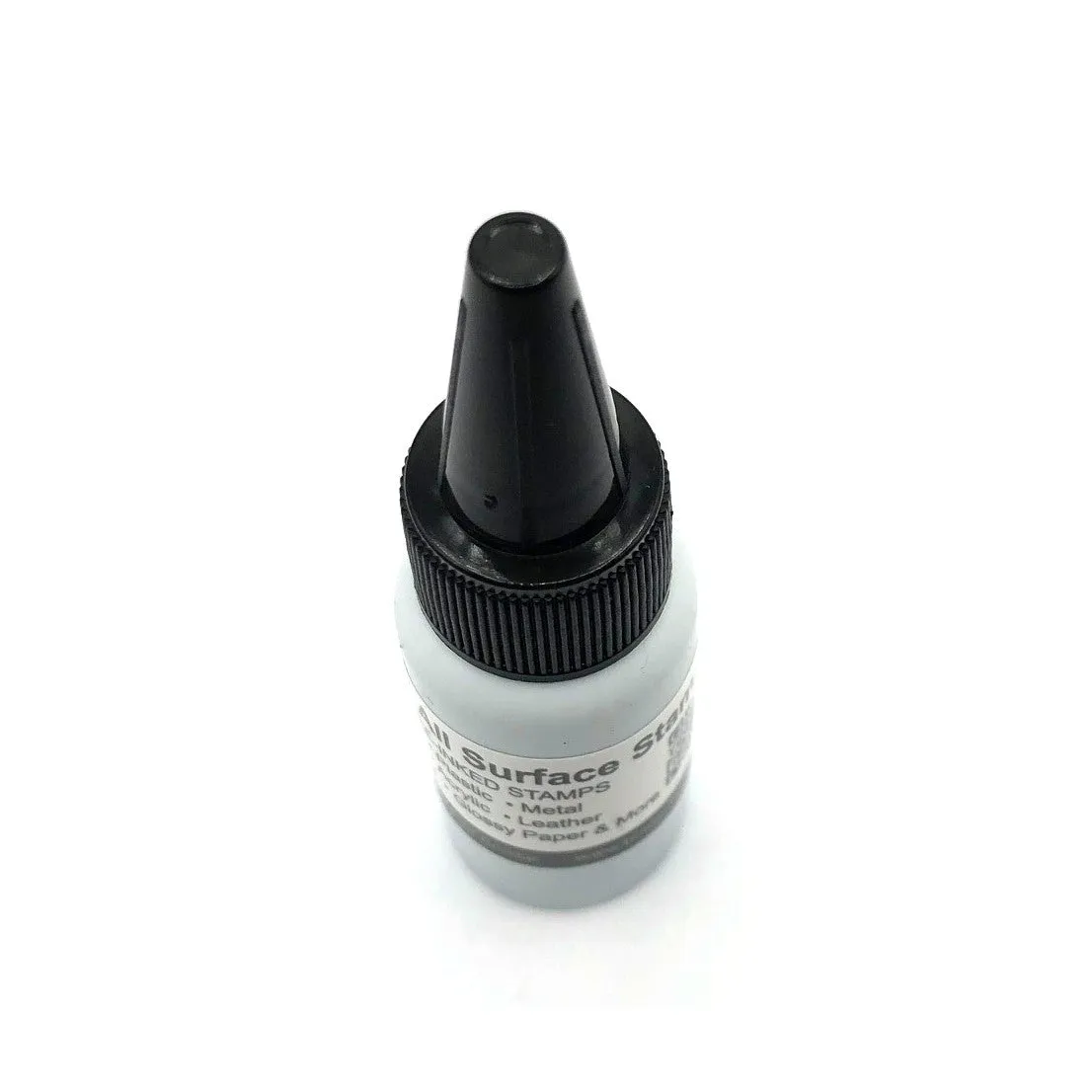 BCH Premium Universal All-Surface Stamp Ink - Oil Based for Pre-Inked Stamps - Black 20 ml (0.68 oz)