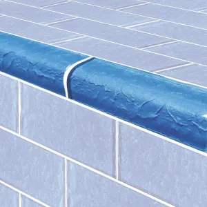 Blue, Trim 2" x 6" - Glass Tile