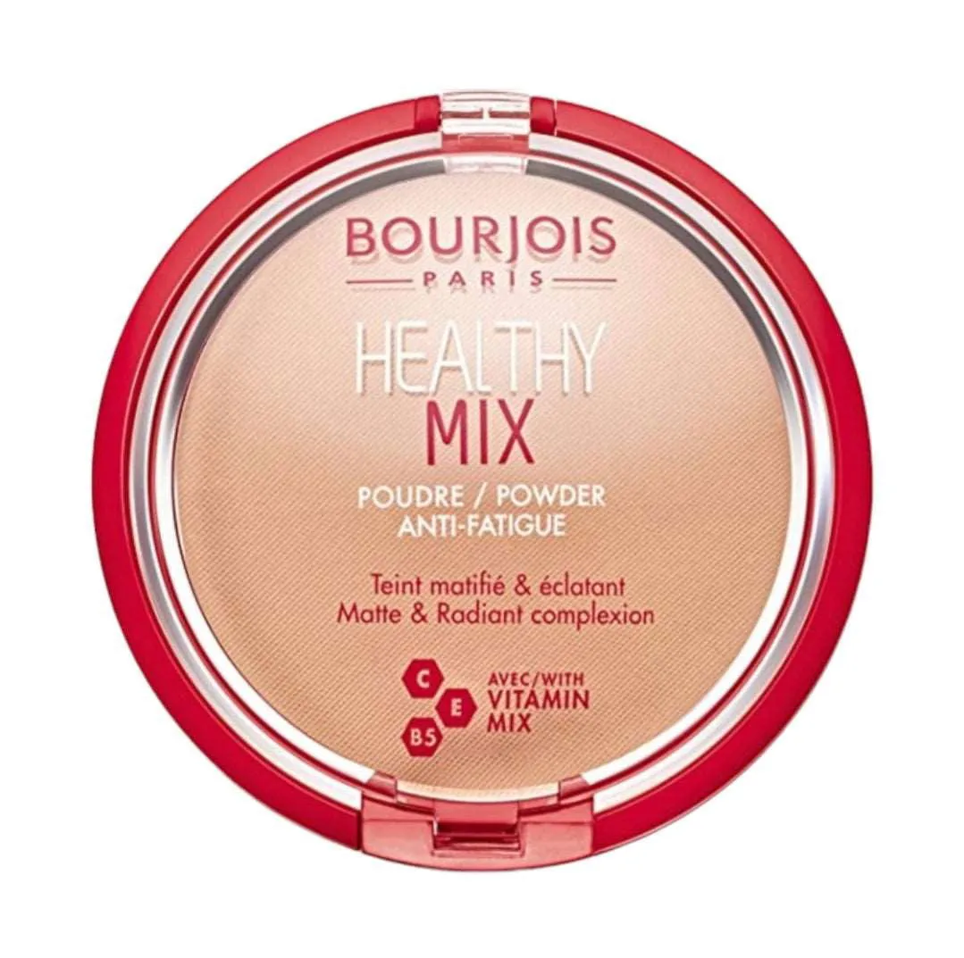 Bourjois Healthy Mix Powder Anti-Fatigue Face Powder, 03 Dark beige