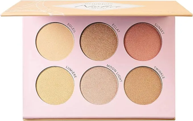 Bourjois Noha Highlight Palette 6 Colors