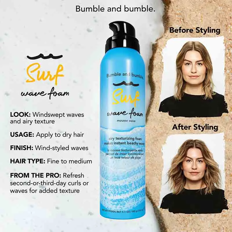 Bumble and bumble Surf Texturizing Wave Foam