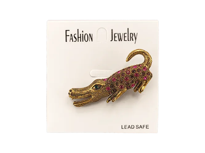 Cheerful Rhinestone Gator