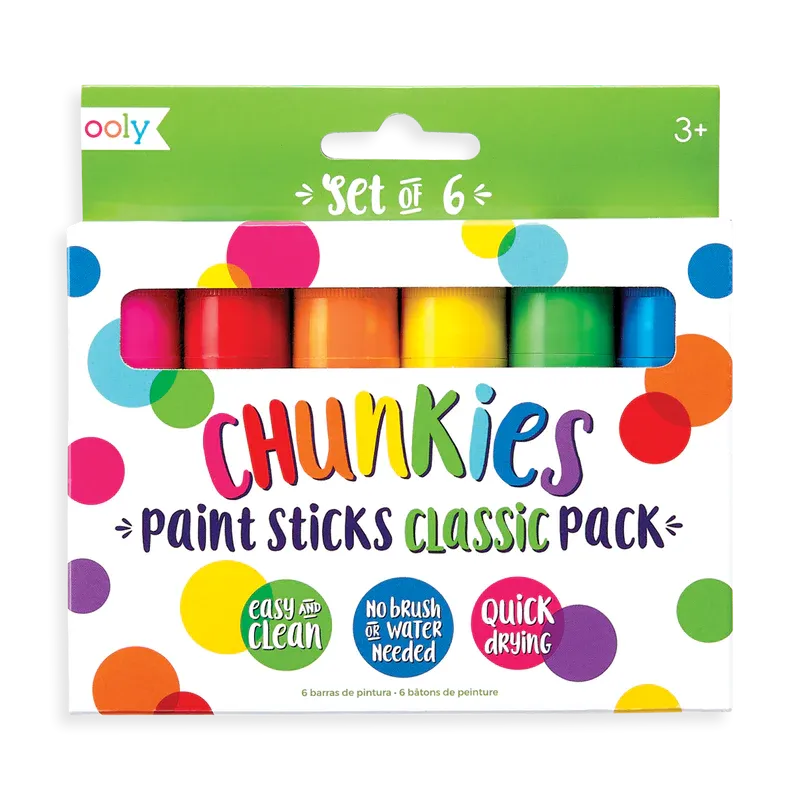 Chunkies Paint Sticks - Classic Pack (Set of 6)