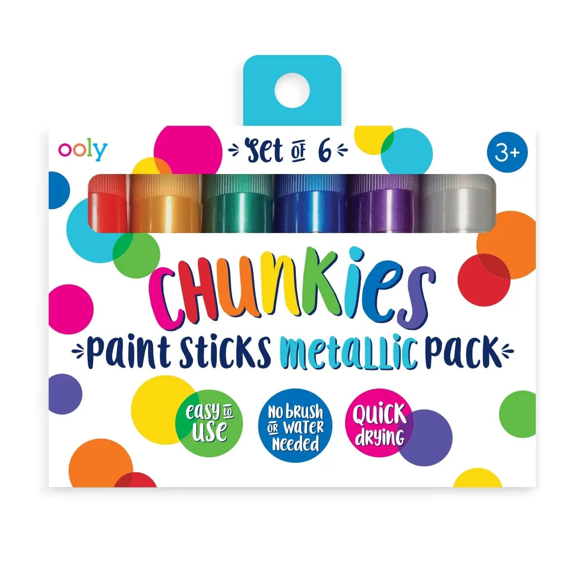 Chunkies Paint Sticks METALLIC (6-pack)