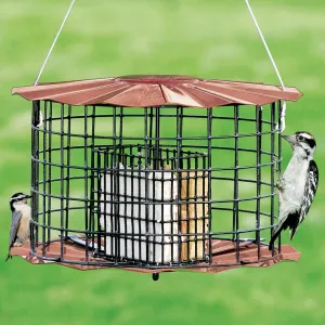 Copper Squirrel Proof Suet Feeder