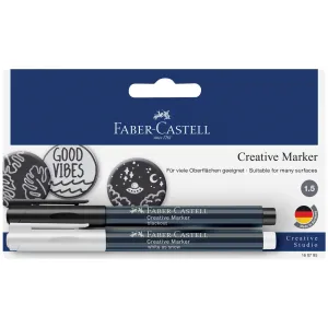 Creative Markers, Black & White - Set of 2 - #160795