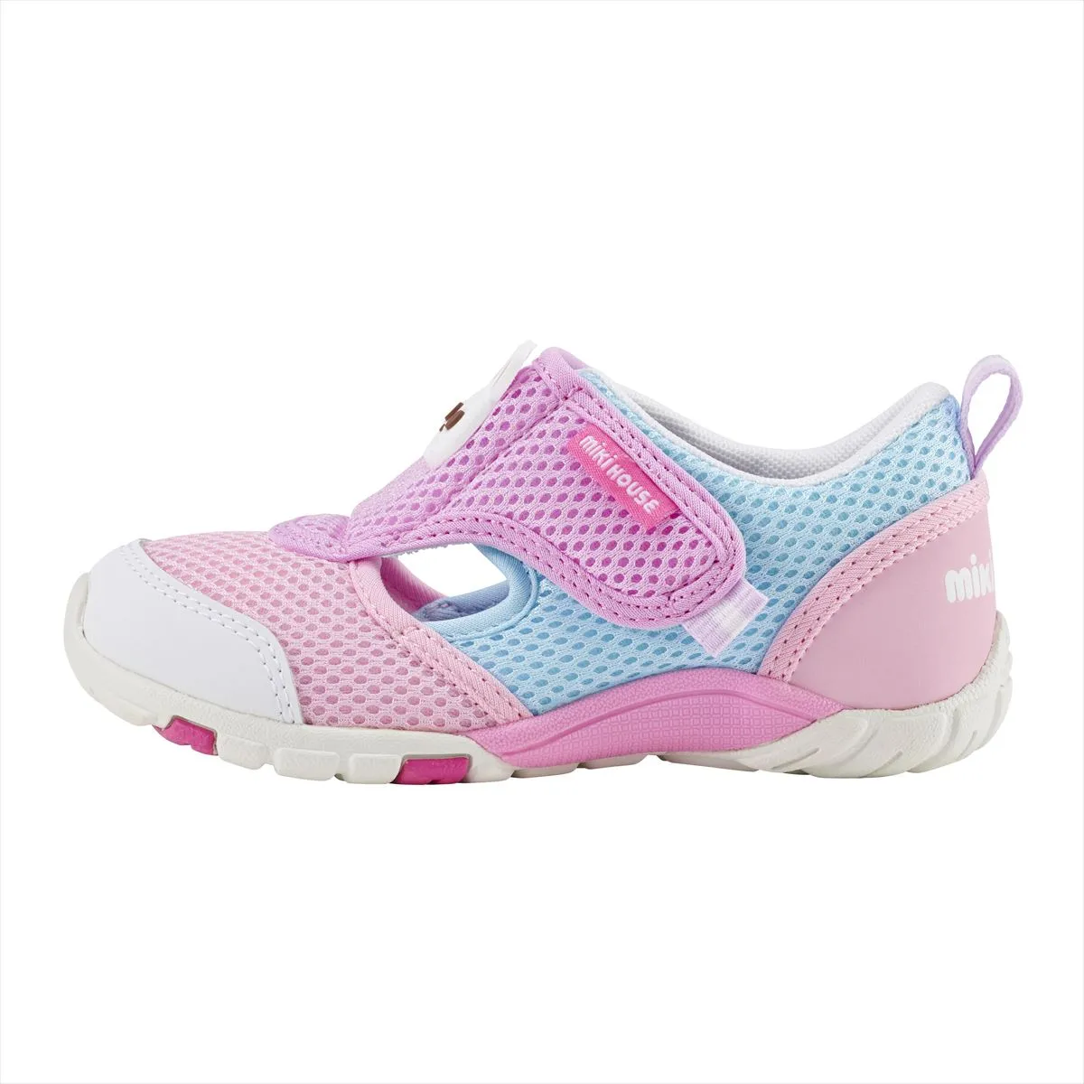 Double Russell Mesh Sneakers for Kids - Lavender Dreams