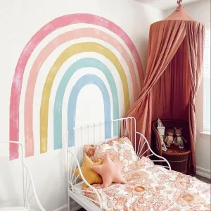 Extra Large Fabric Multicoloured Rainbow Wall Stickers