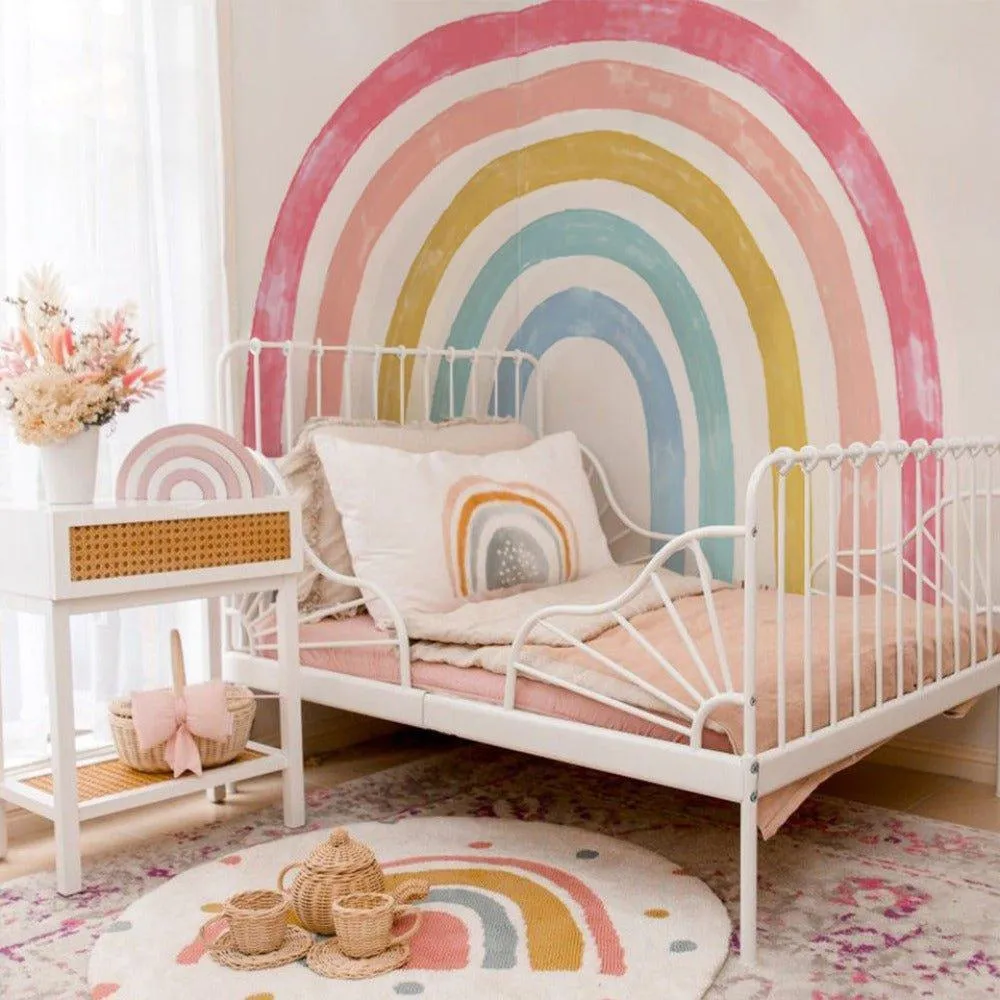 Extra Large Fabric Multicoloured Rainbow Wall Stickers