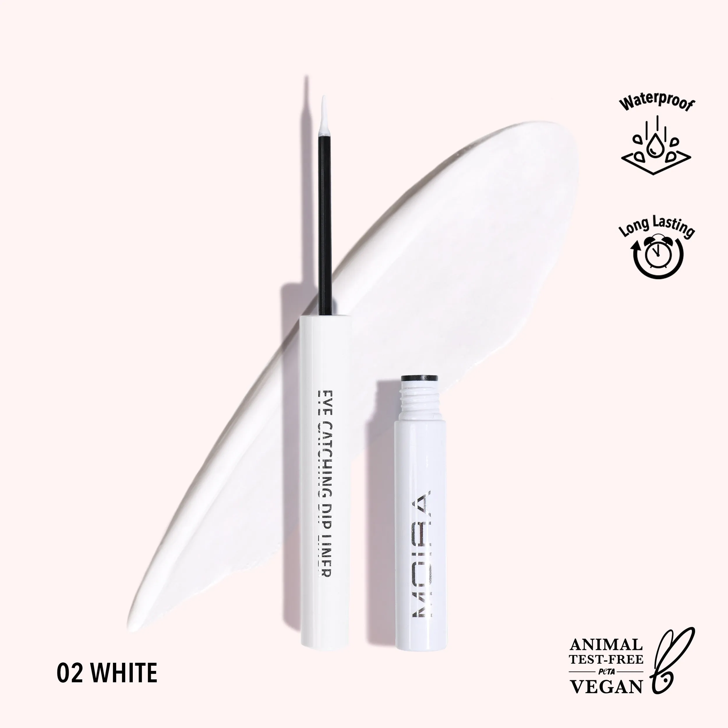 Eye Catching Dip Liner (002, White)