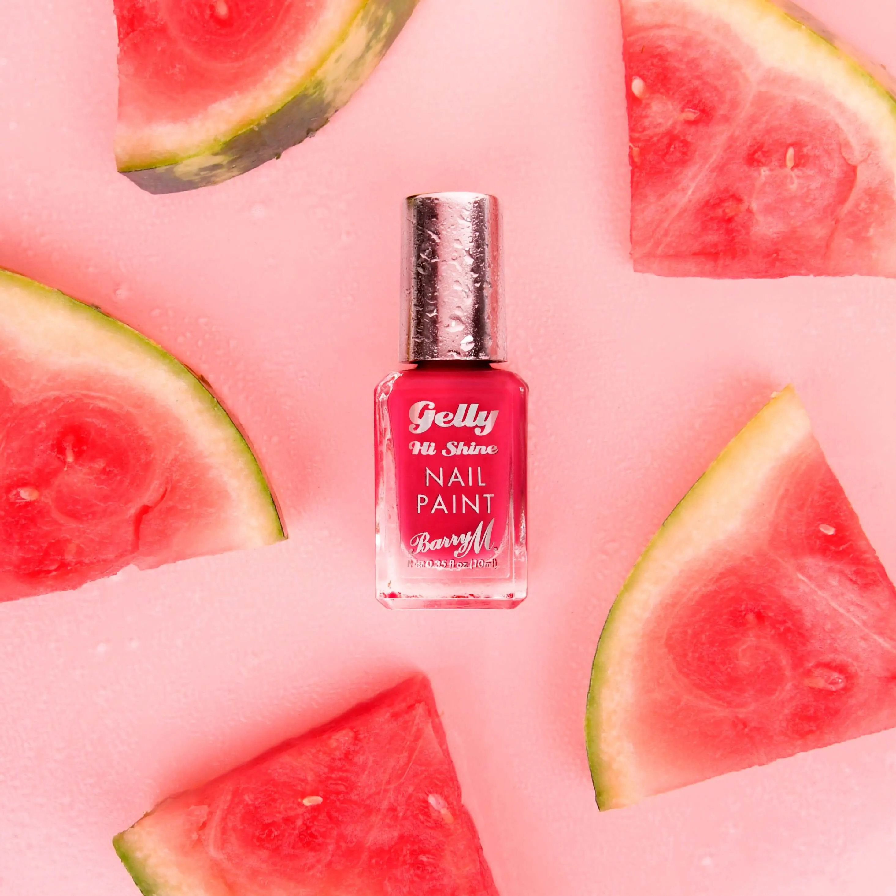 Gelly Hi Shine Nail Paint | Watermelon Juice