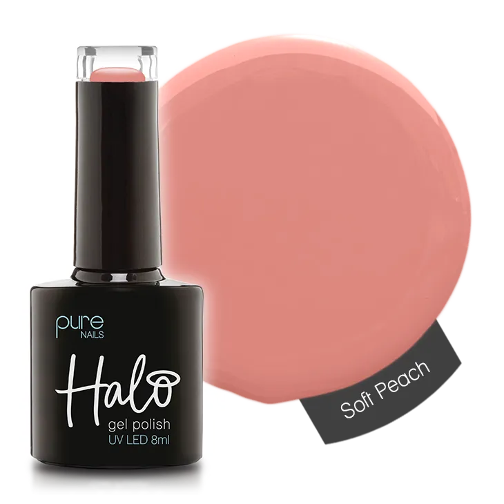 Halo Gel Polish 8ml Soft Peach