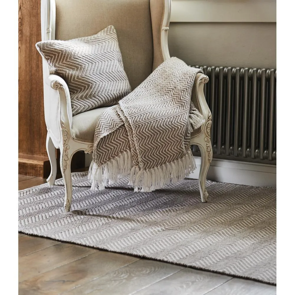 Herringbone Cushion Natural