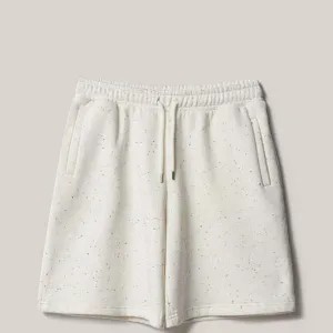 HIGH-WAISTED COTTON SHORTS "ONE"