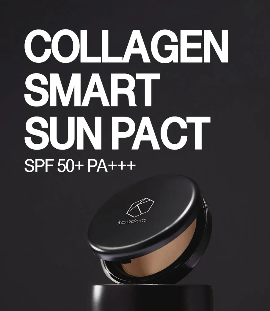 Karadium Collagen Smart Sun Pact SPF50 PA    Face Makeup Finish Pact Sebum Fresh Sunscreens