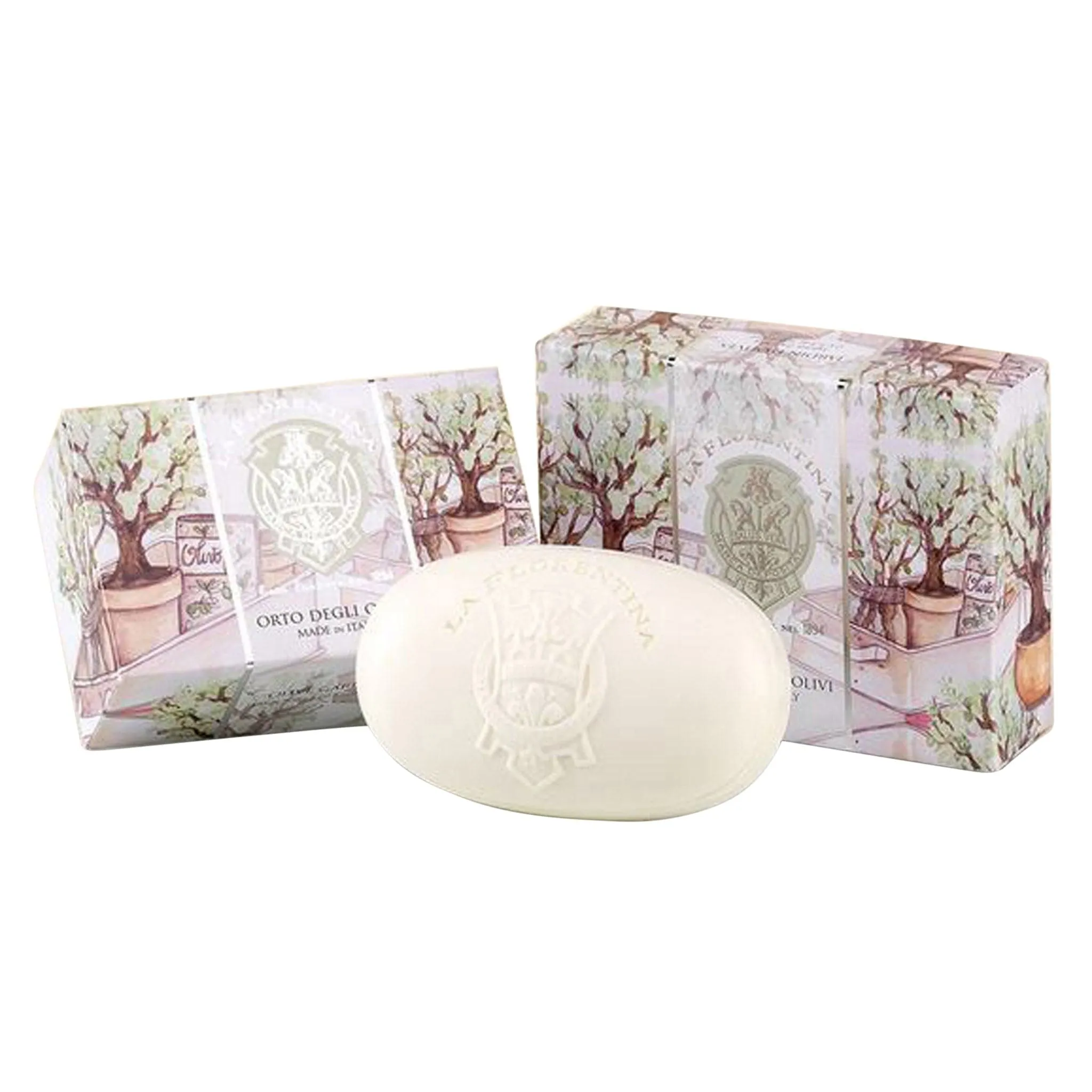 La Florentina Garden Olive Bar Soap 300g Set of 3Pcs