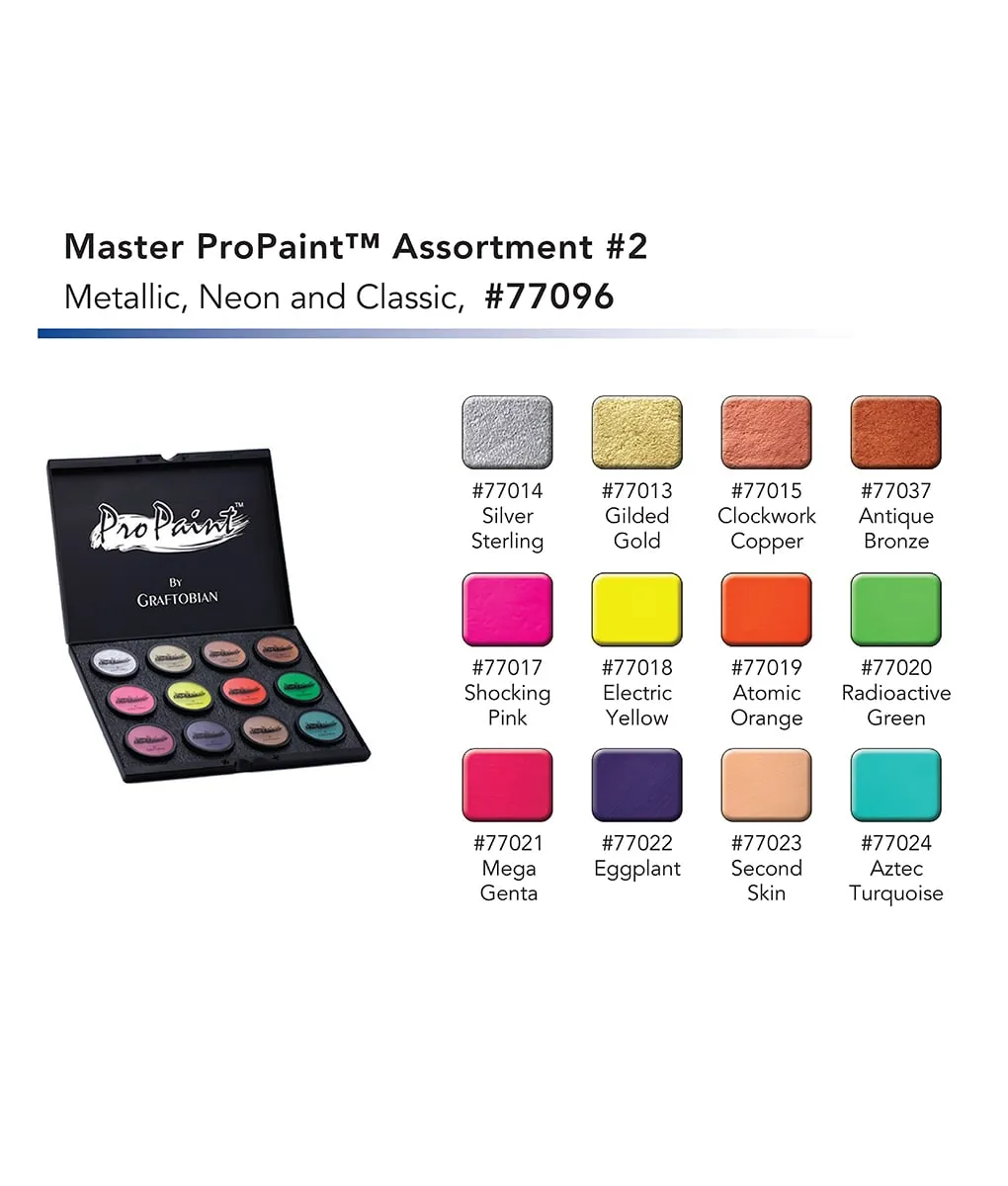 Master ProPaint™ Box 2, Metallic, Neon and Classic