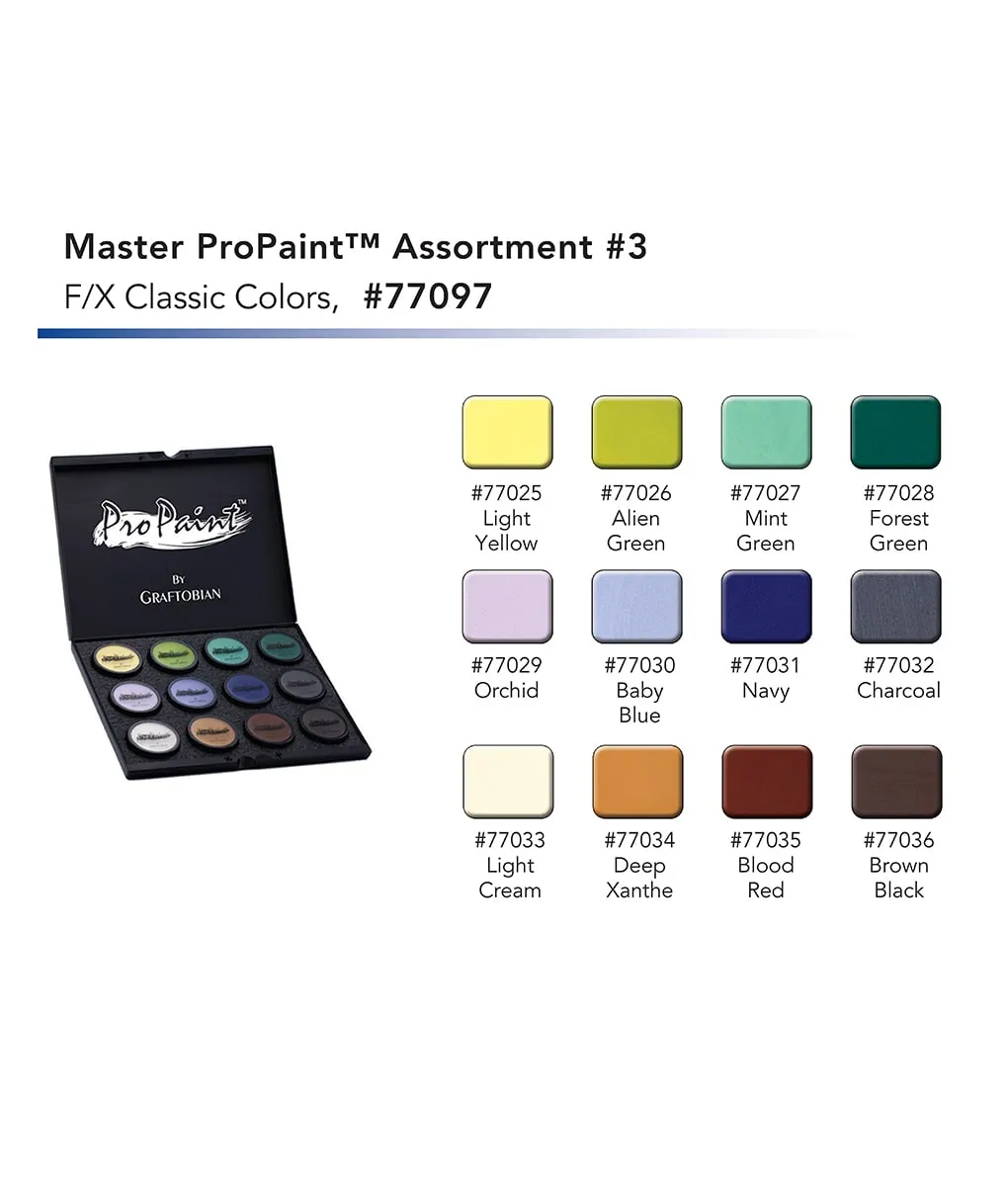 Master ProPaint™ Box 3, F-X Classic Colors