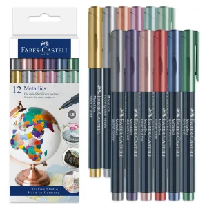 Metallic Markers, Box of 12 - #160713