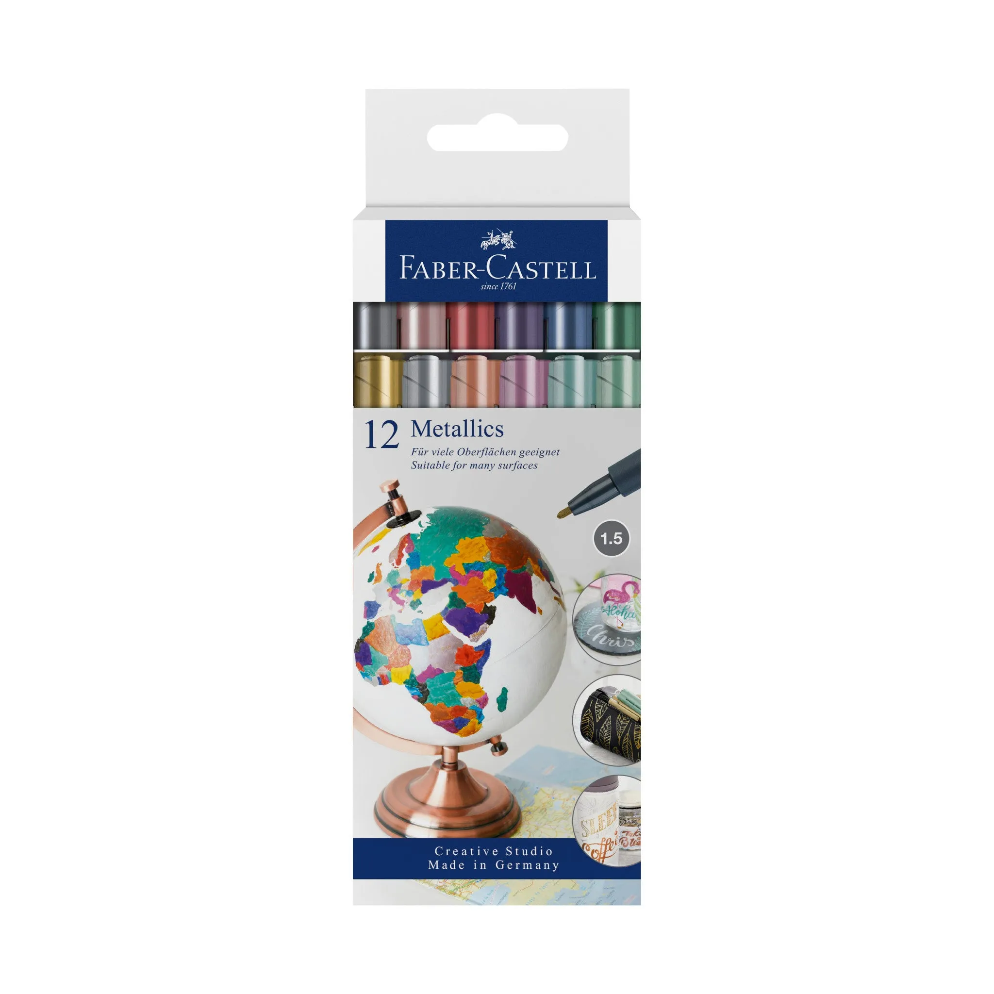 Metallic Markers, Box of 12 - #160713