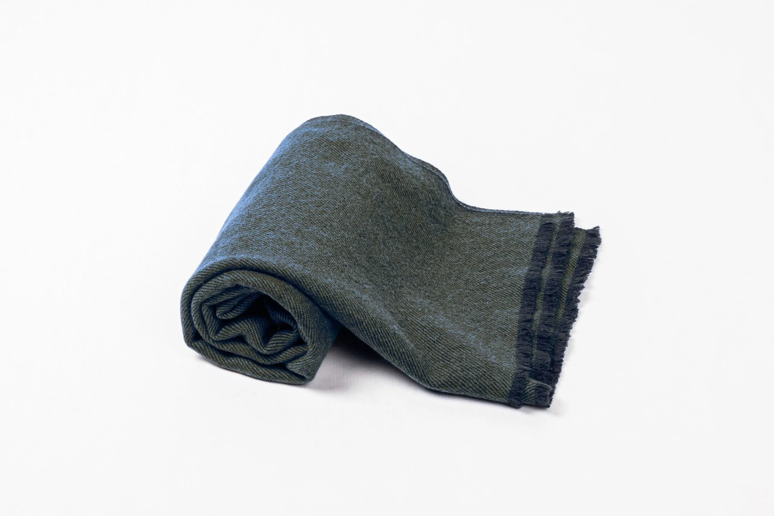 Modern Twill Weave Cashmere Scarf