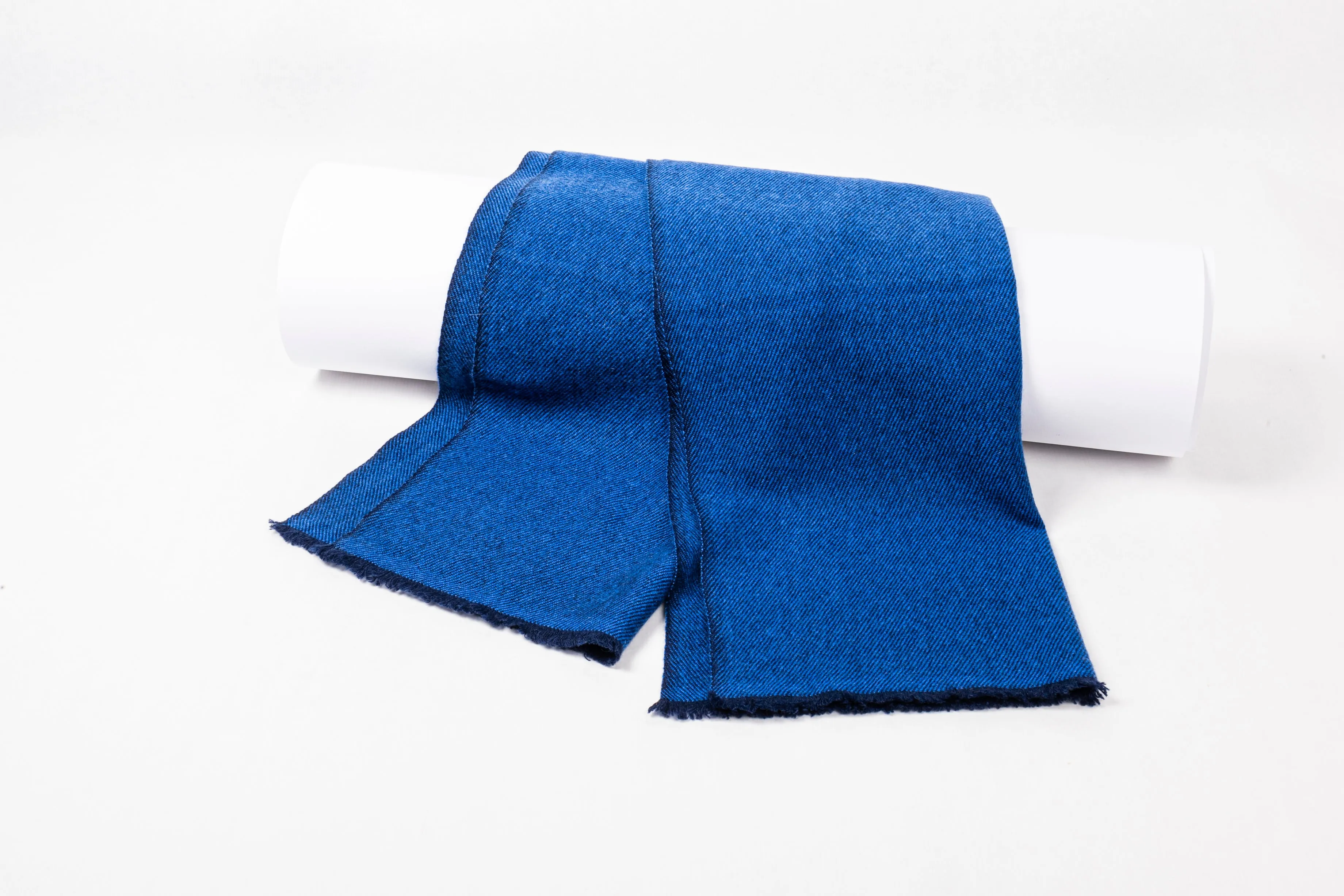 Modern Twill Weave Cashmere Scarf