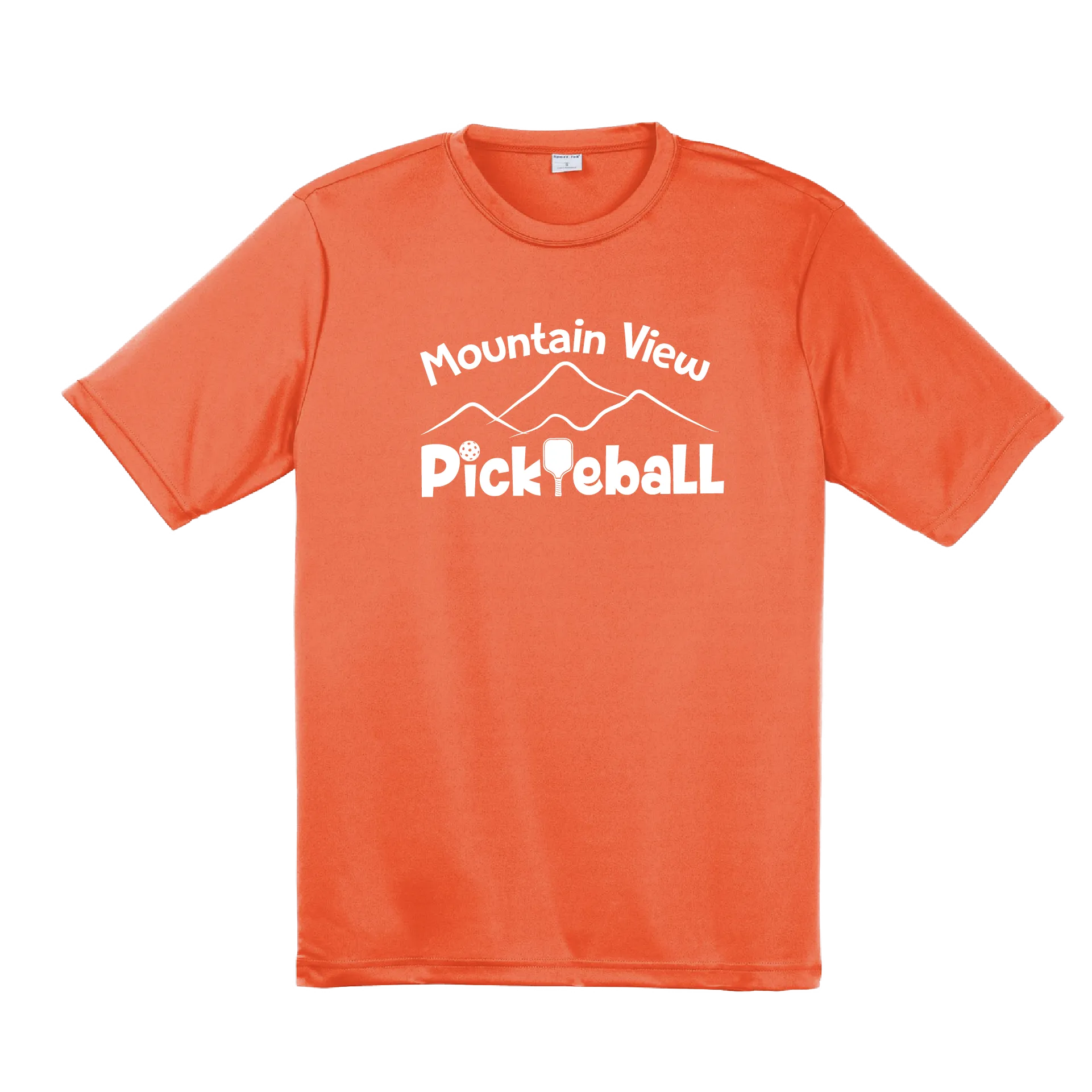 Mountain View Pickleball Club | Men's Short Sleeve Pickleball Shirt | 100% Polyester