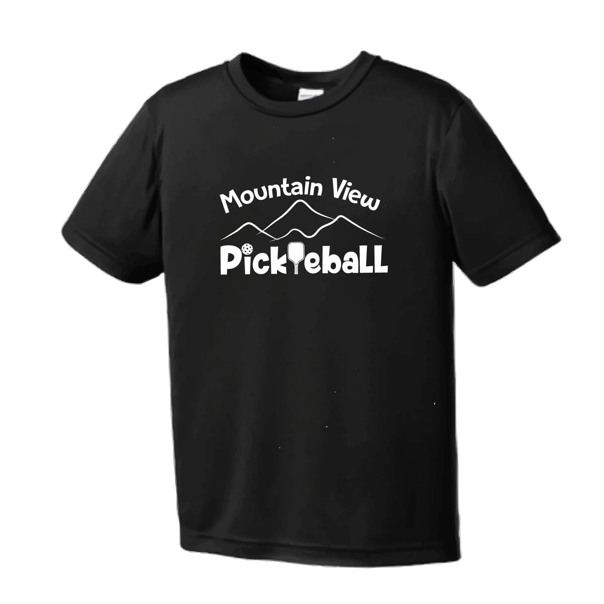 Mountain View Pickleball Club | Men's Short Sleeve Pickleball Shirt | 100% Polyester