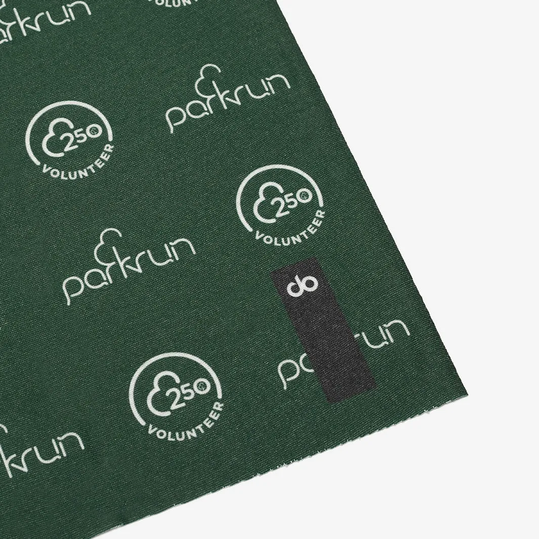 parkrun Volunteer 250 Milestone parkwrap