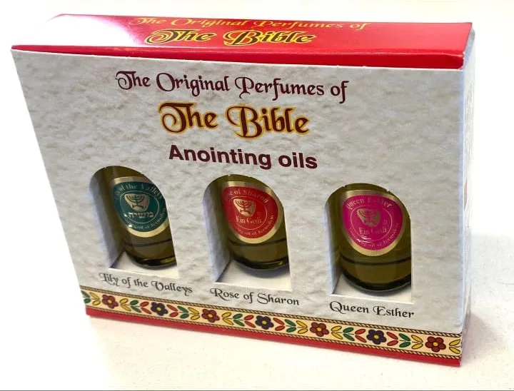 Perfumes of The Bible trio pack From Holy land Jerusalem