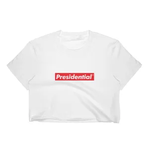 Presidential Red Box Women's Crop Top