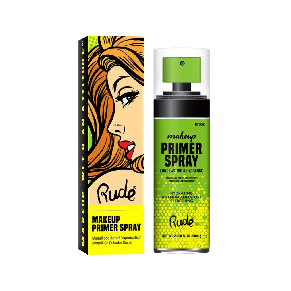 RUDE Makeup Primer Spray Fijador de Maquillaje