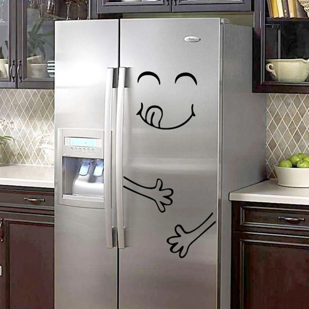 Smile Face Yummy Fridge Stickers