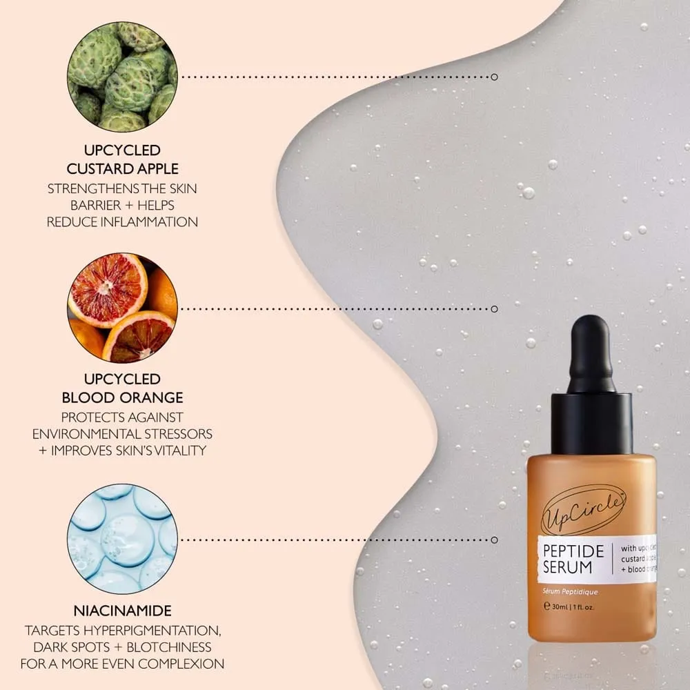 UpCircle Peptide Serum with Custard Apple   Blood Orange