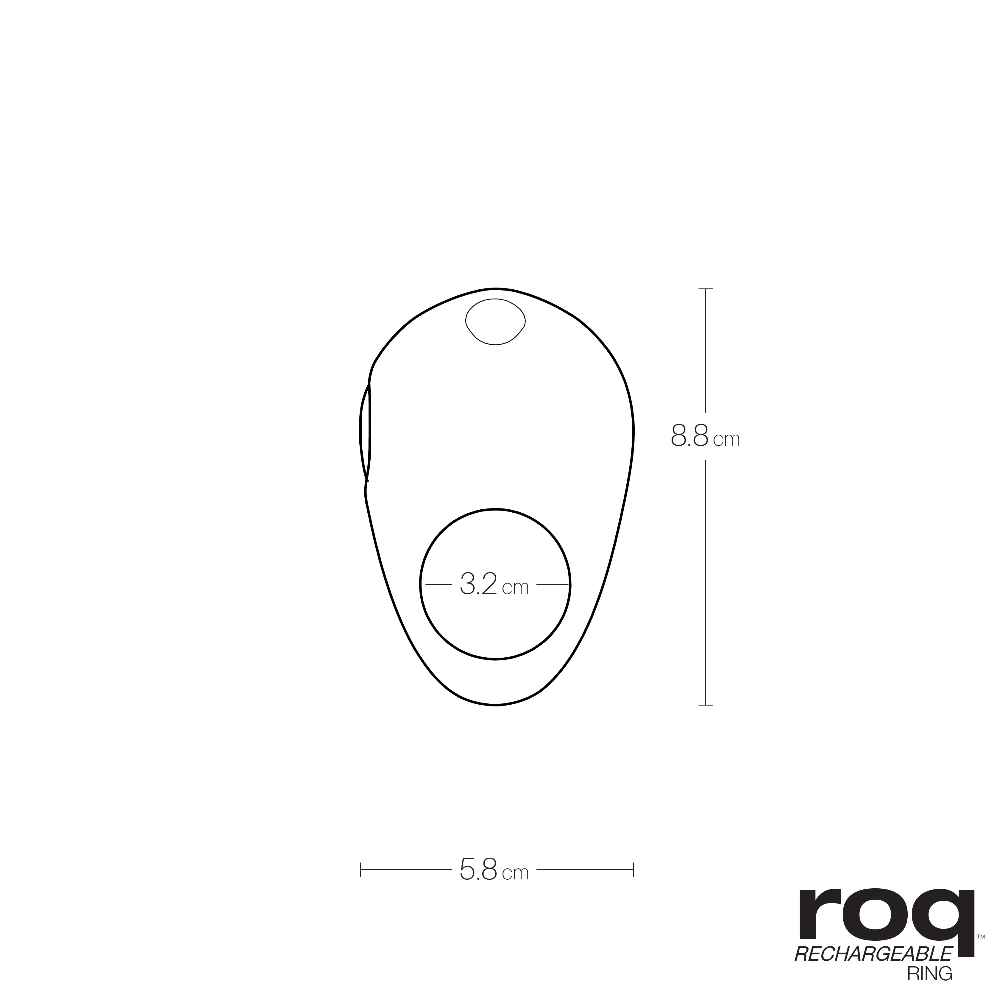 Vedo Roq Rechargeable Vibrating Silicone Cock Ring