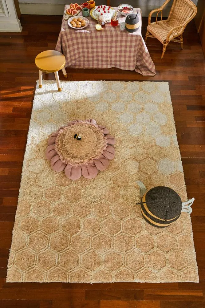 WASHABLE AREA RUG SWEET HONEY